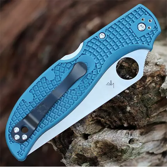 Ніж Spyderco Stretch 2 XL Lightweight, K390, FRN к:blue, фото , изображение 6